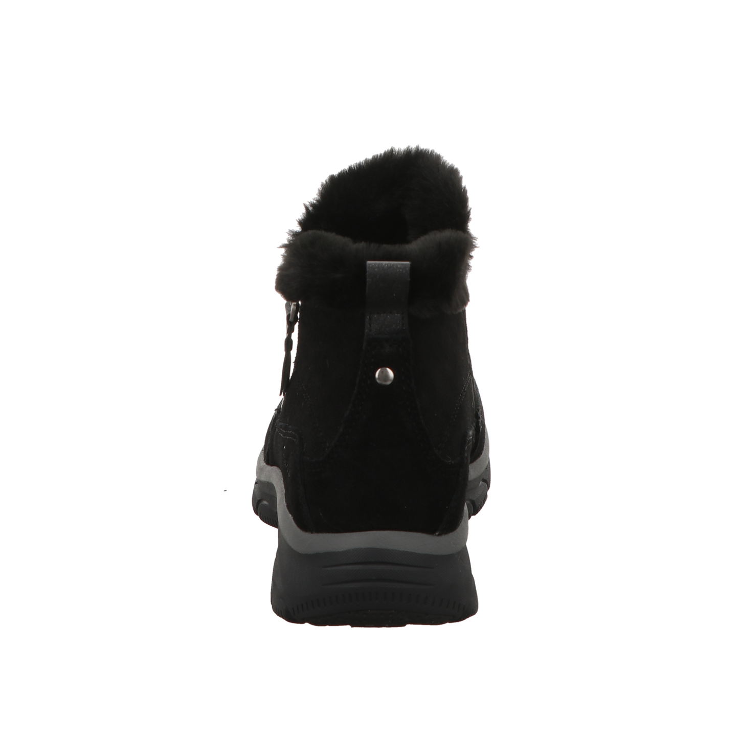 Skechers Damen Schnürstiefel Relaxed Fit Easy Going High in schwarz