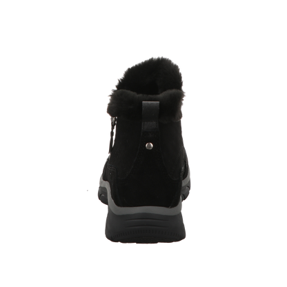 Skechers Damen Schnürstiefel Relaxed Fit Easy Going High in schwarz