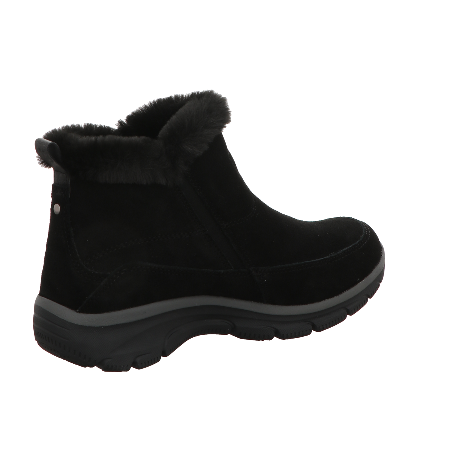 Skechers Damen Schnürstiefel Relaxed Fit Easy Going High in schwarz