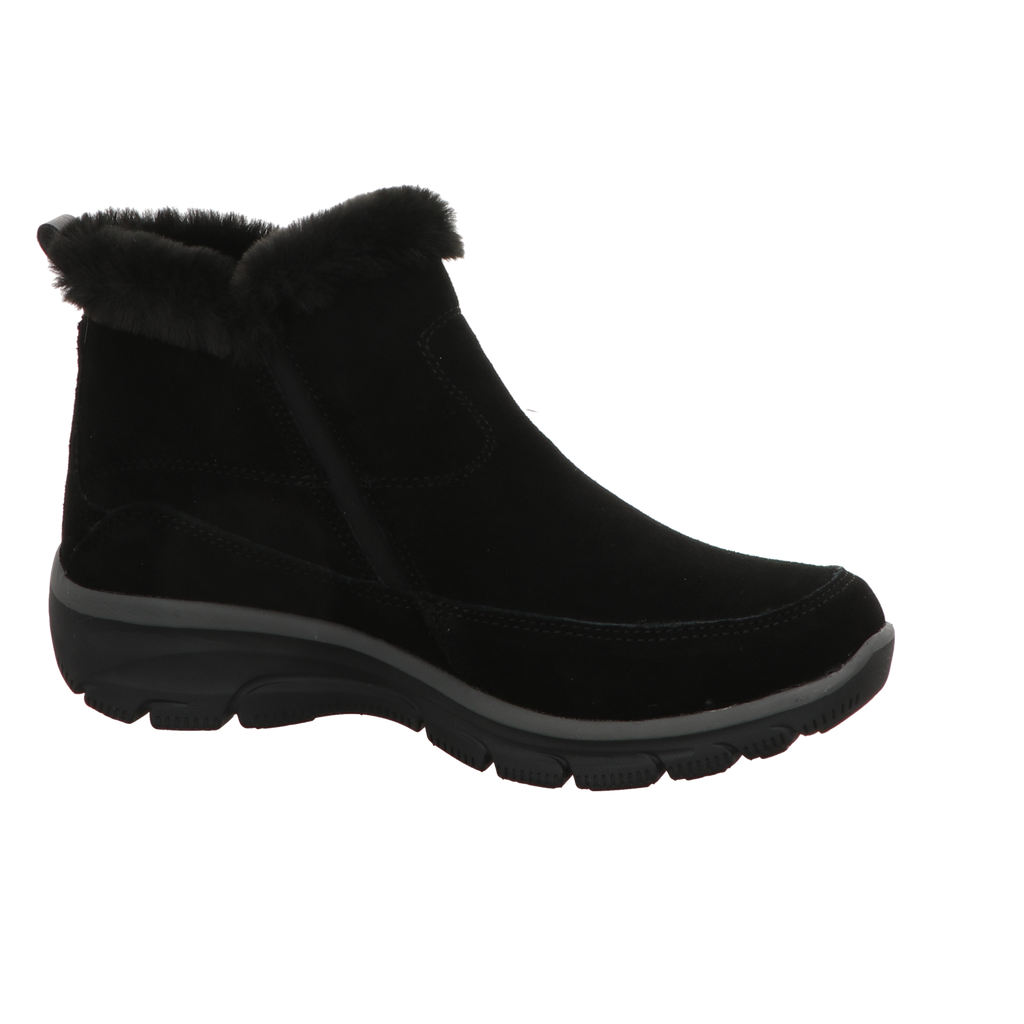 Skechers Damen Schnürstiefel Relaxed Fit Easy Going High in schwarz