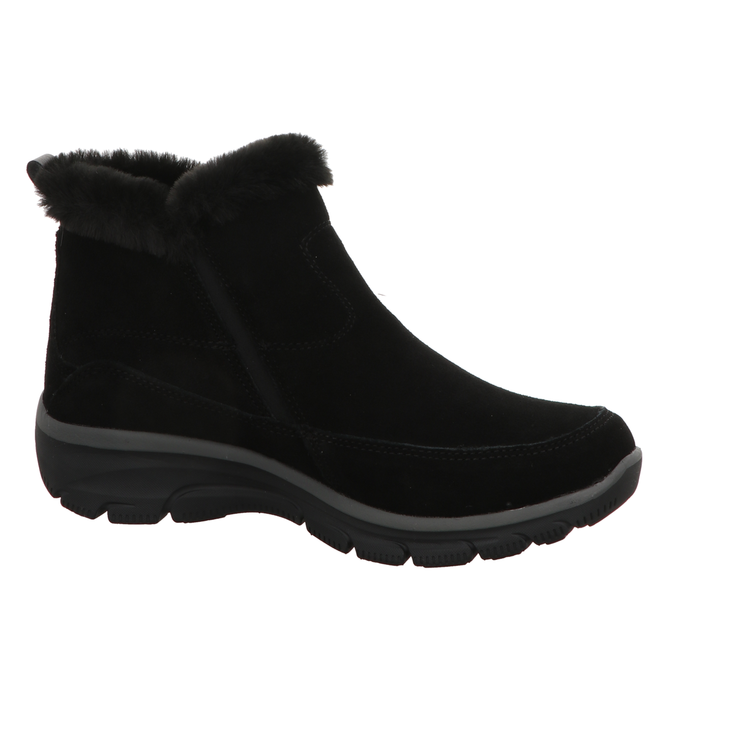 Skechers Damen Schnürstiefel Relaxed Fit Easy Going High in schwarz