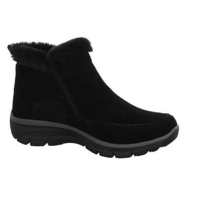 Skechers Damen Schnürstiefel Relaxed Fit Easy Going High in schwarz