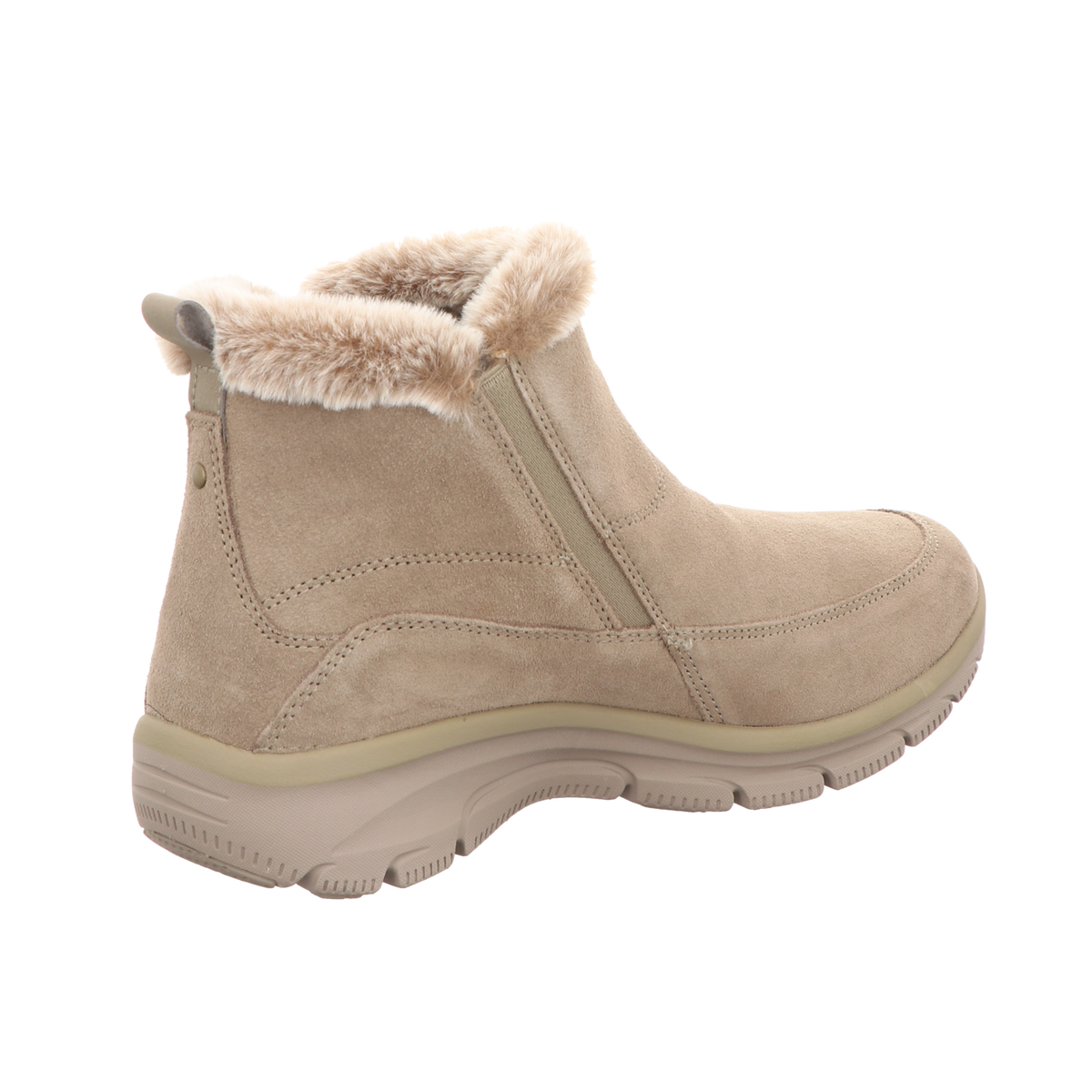 Skechers Damen Schnürstiefel Relaxed Fit Easy Going Cool Zi in taupe