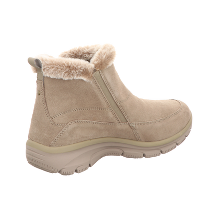 Skechers Damen Schnürstiefel Relaxed Fit Easy Going Cool Zi in taupe