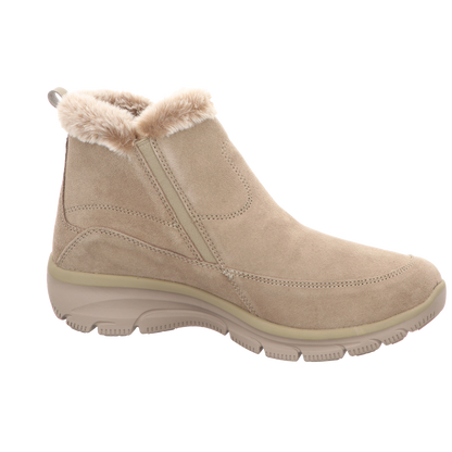 Skechers Damen Schnürstiefel Relaxed Fit Easy Going Cool Zi in taupe