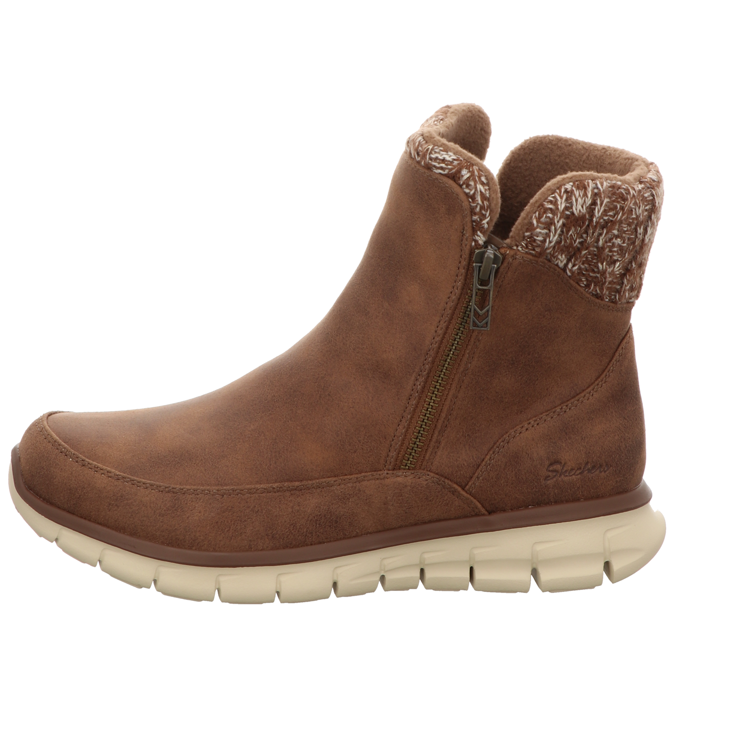 Skechers Damen Schnürstiefel Synergy in braun