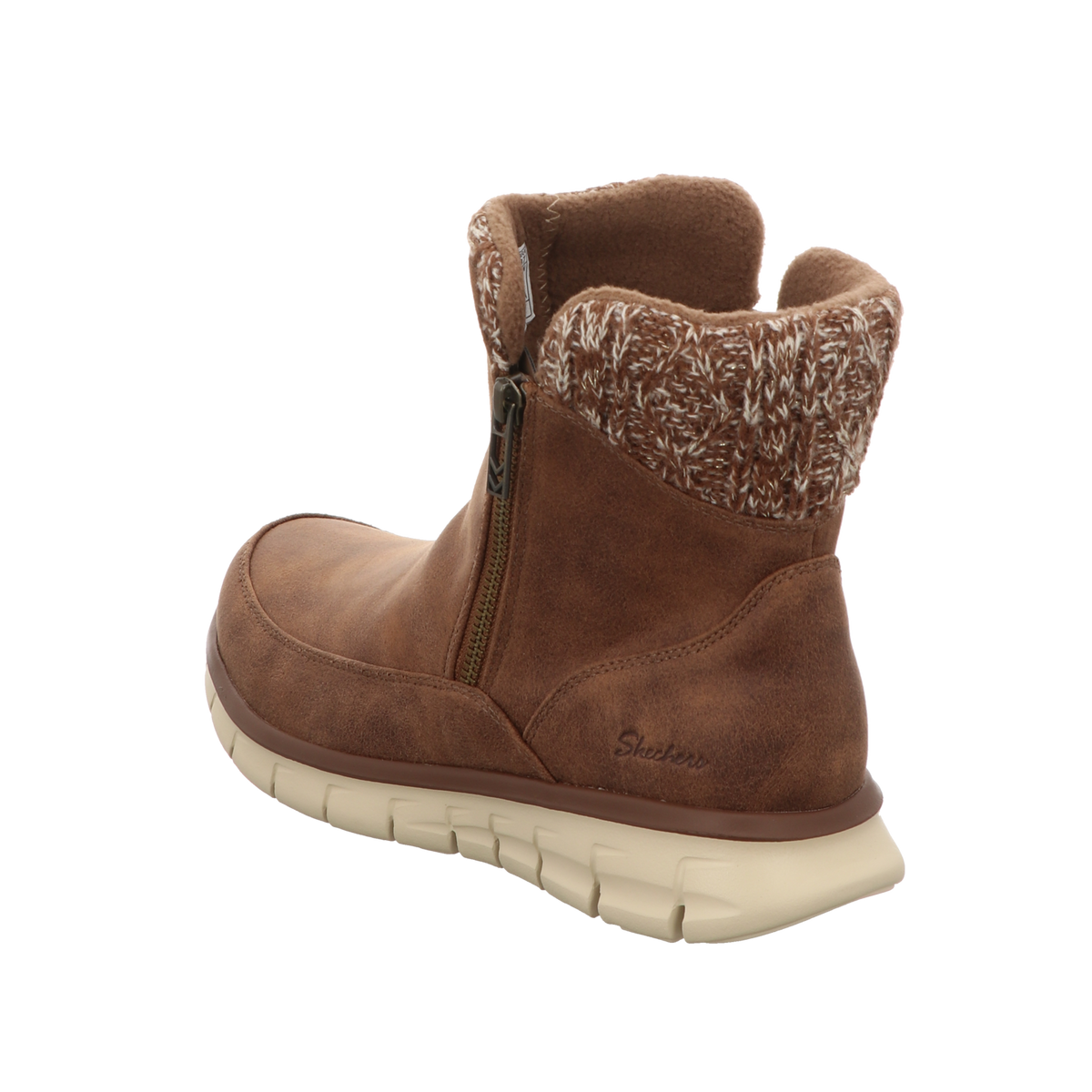 Skechers Damen Schnürstiefel Synergy in braun