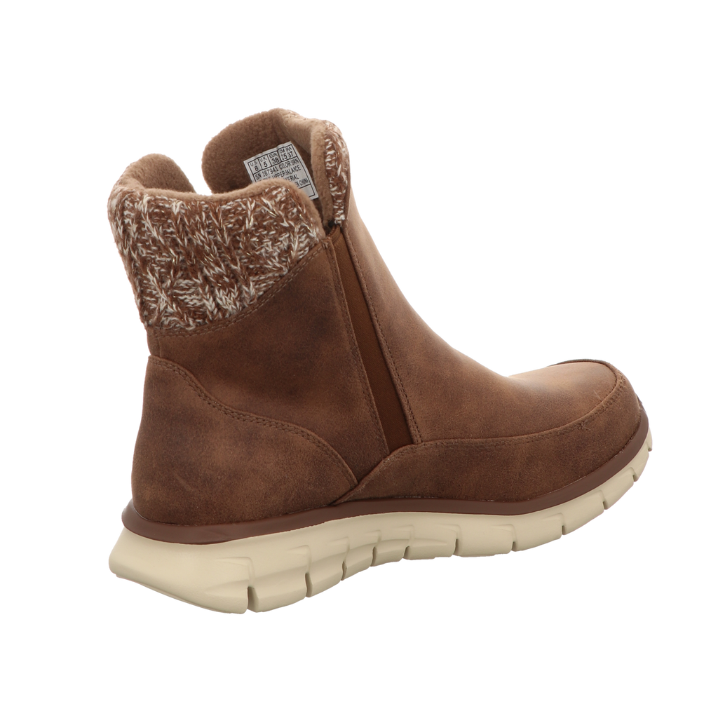 Skechers Damen Schnürstiefel Synergy in braun