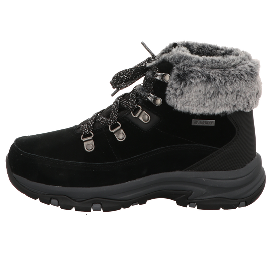 Skechers Damen Schnürstiefel Trego in schwarz