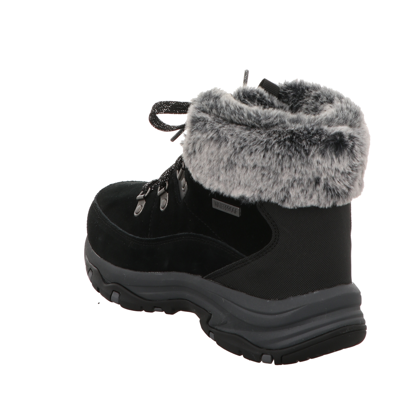 Skechers Damen Schnürstiefel Trego in schwarz