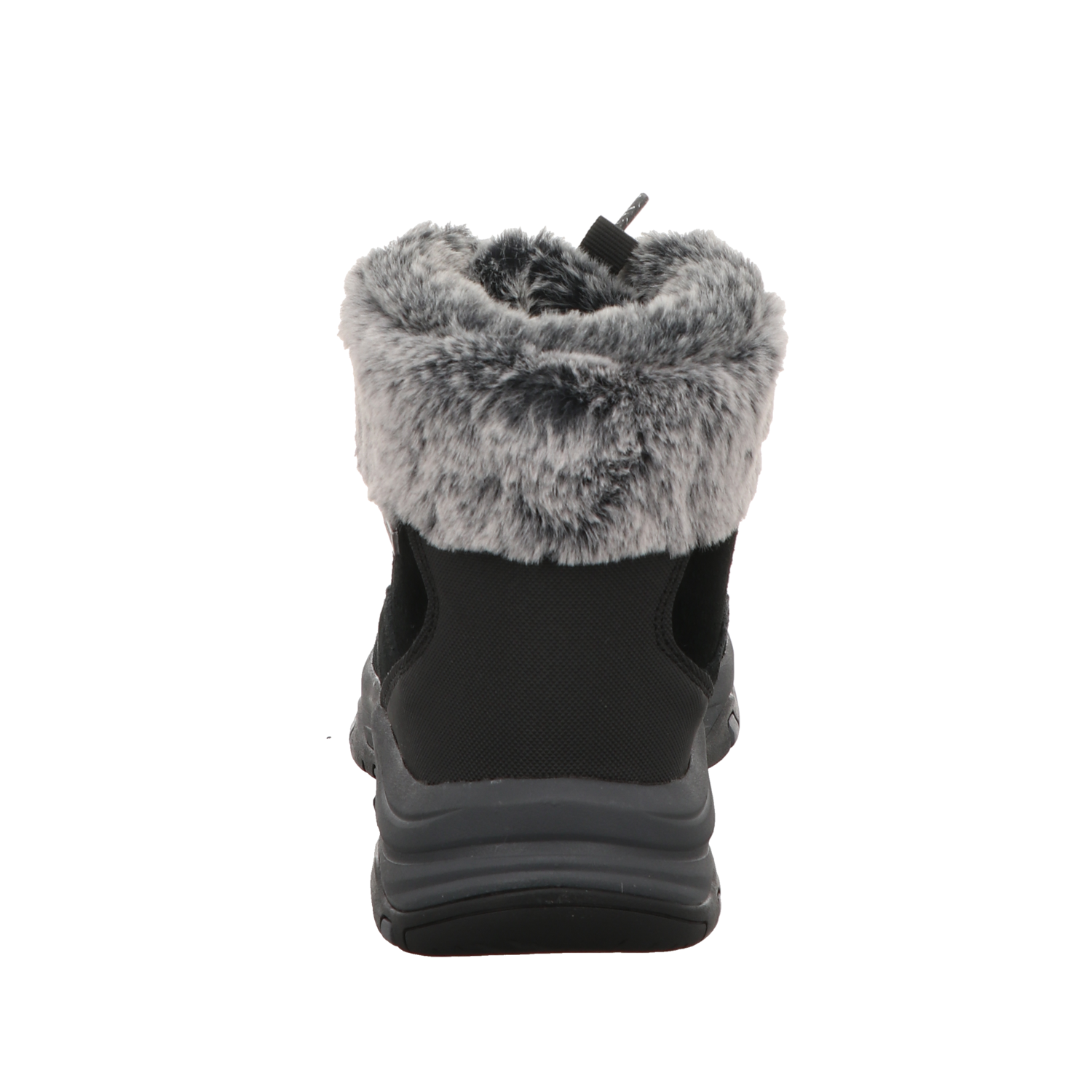 Skechers Damen Schnürstiefel Trego Snow Worries in schwarz