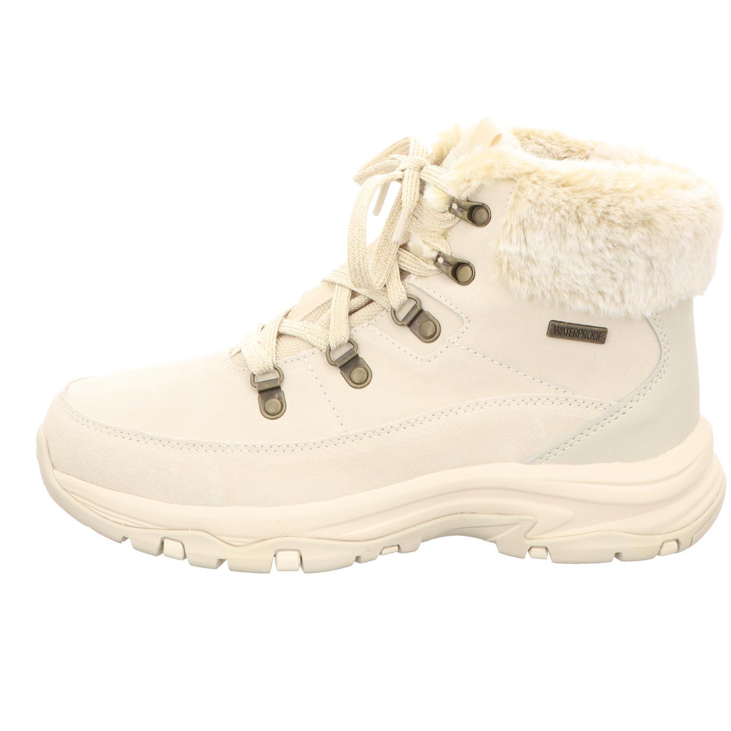 Skechers Damen Schnürstiefel Trego in beige