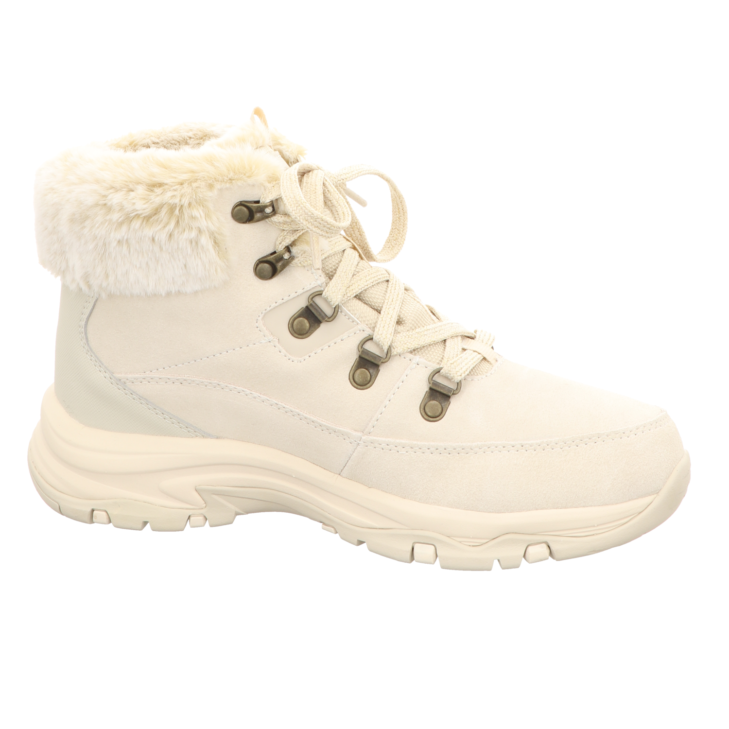 Skechers Damen Schnürstiefel Trego in beige