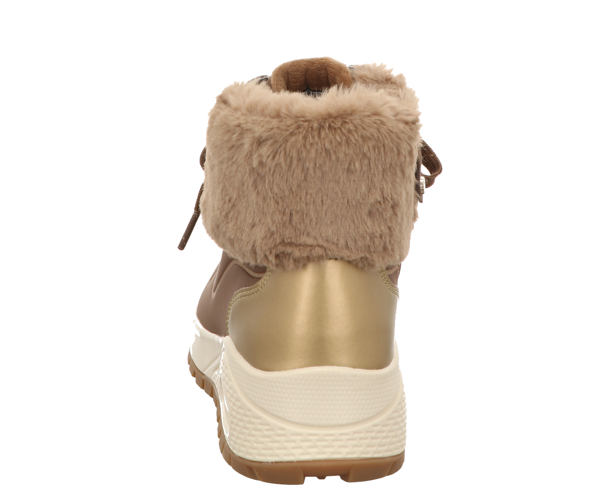 Skechers Damen Schnürstiefel Uno Rugged in beige