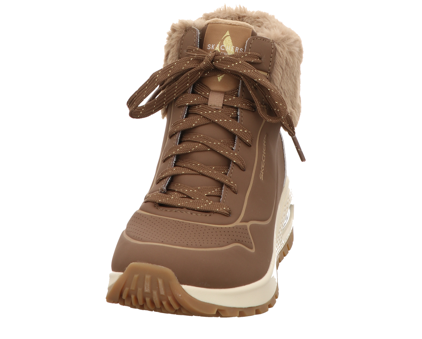 Skechers Damen Schnürstiefel Uno Rugged in beige