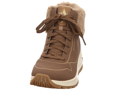 Skechers Damen Schnürstiefel Uno Rugged in beige