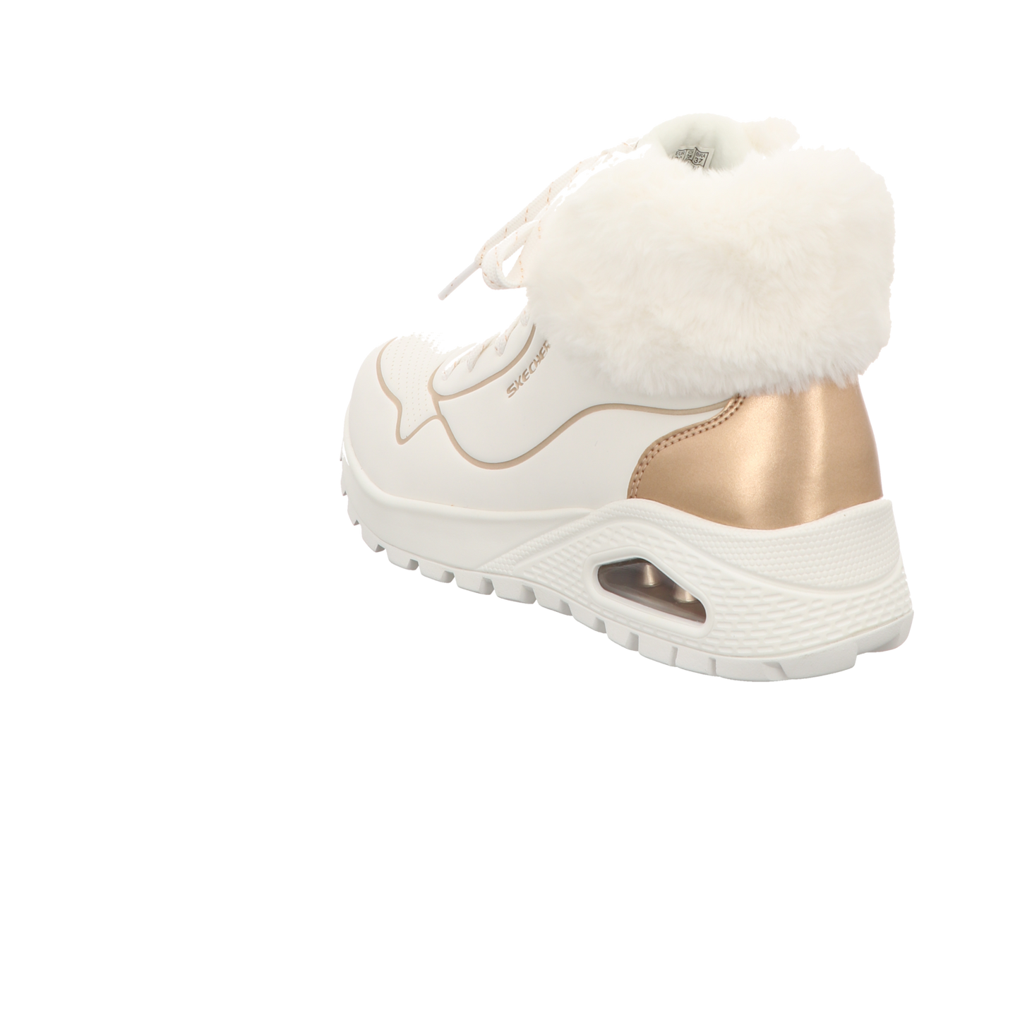 Skechers Damen Schnürstiefel Uno Rugged in weiss