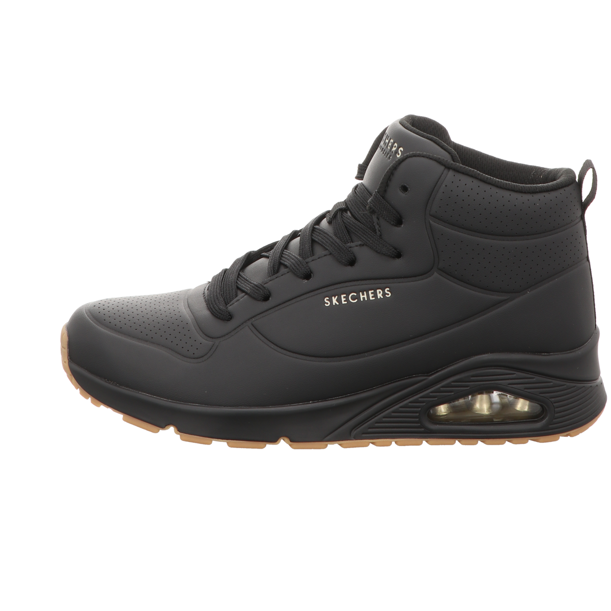 Skechers Damen Stiefel Uno Stand High in schwarz