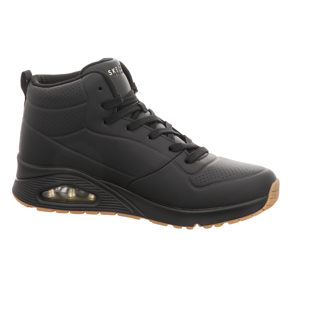 Skechers Damen Stiefel Uno Stand High in schwarz