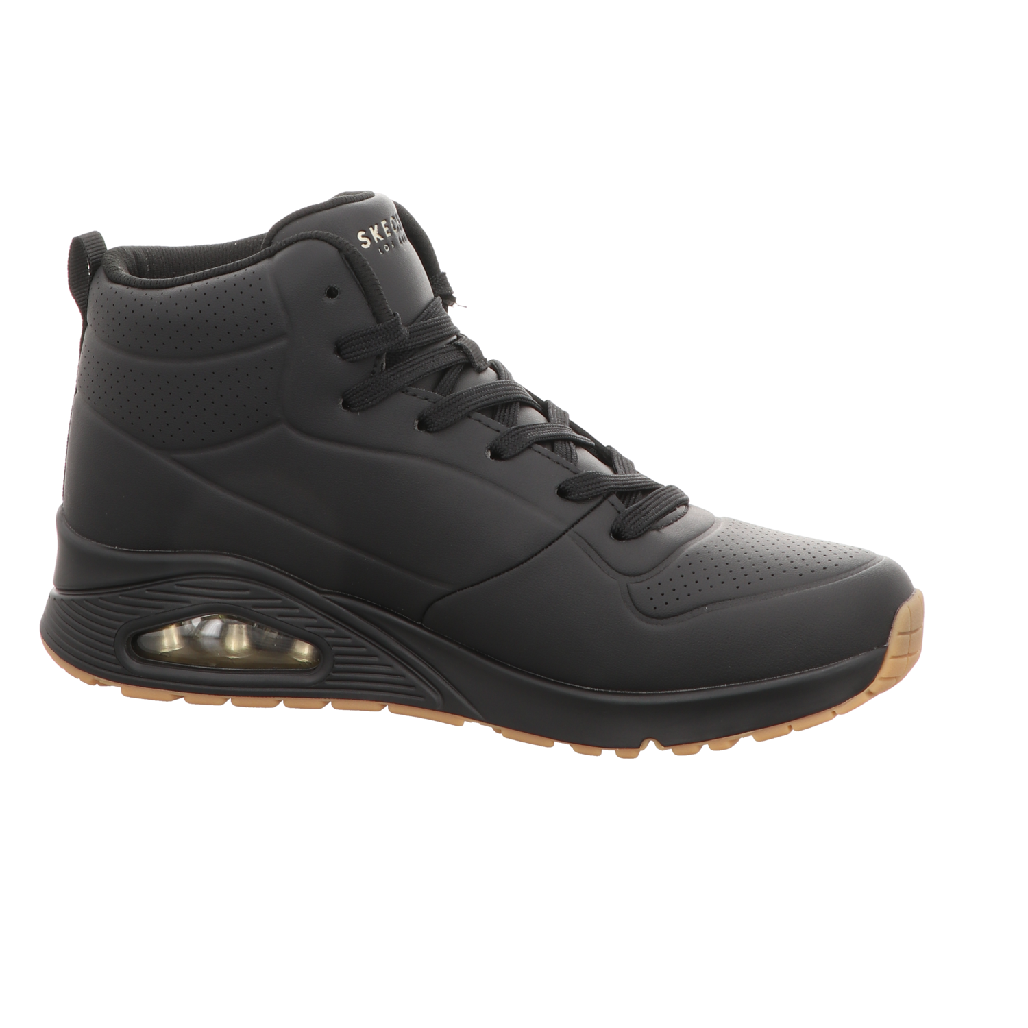 Skechers Damen Stiefel Uno Stand High in schwarz