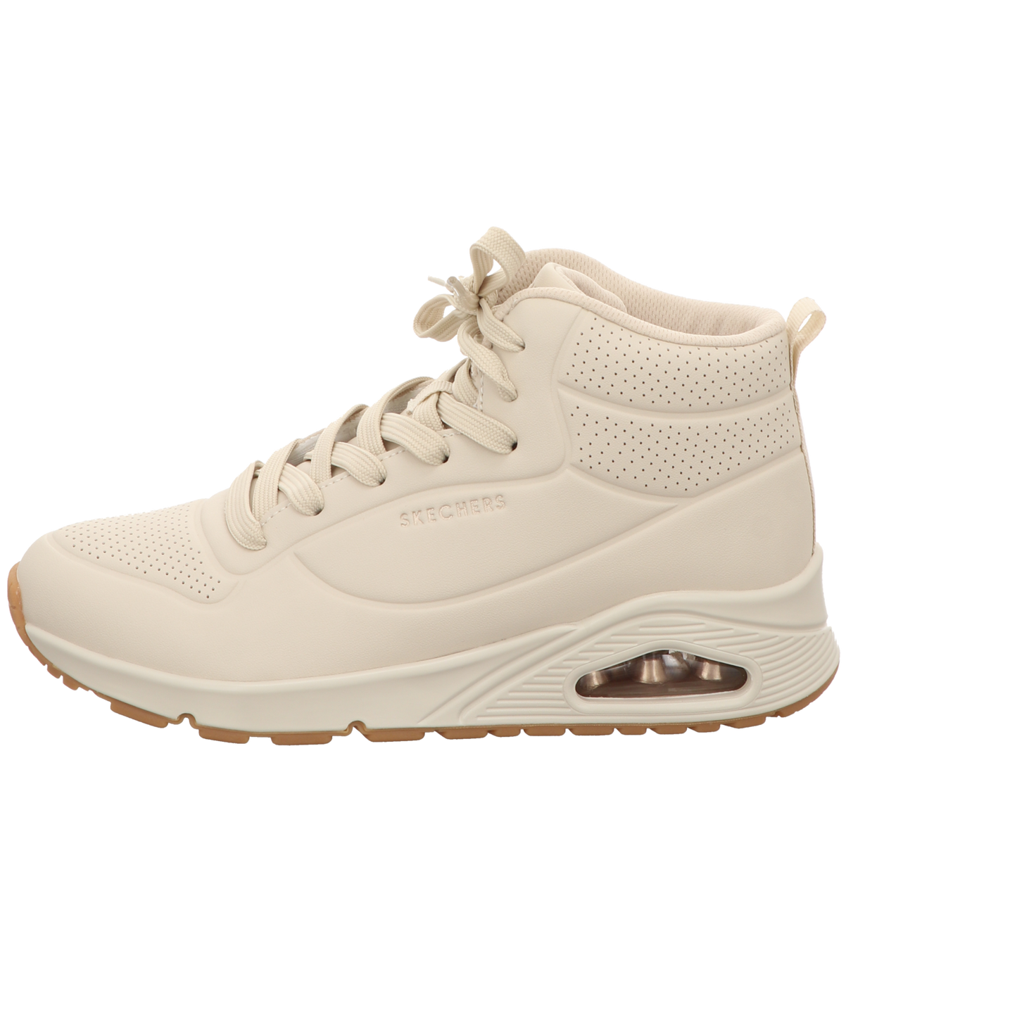 Skechers Damen Stiefel Uno in weiss