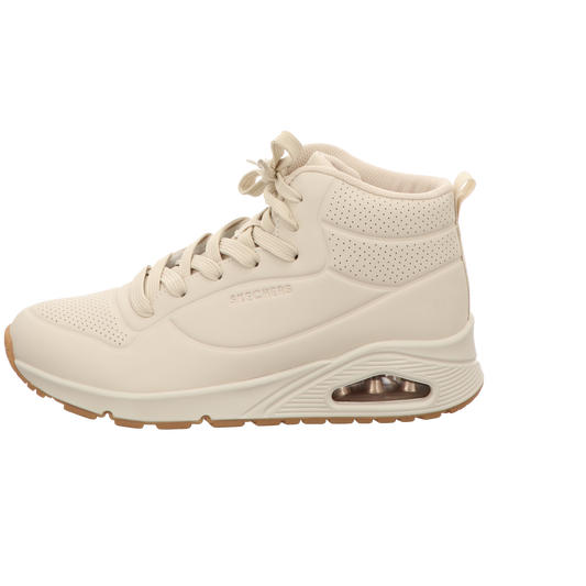 Skechers Damen Stiefel Uno in weiss