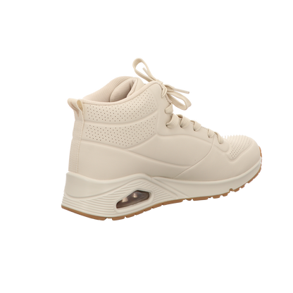 Skechers Damen Stiefel Uno in weiss