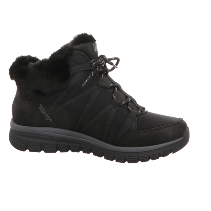 Skechers Damen Schnürstiefel Slip-Ins Graceful in schwarz
