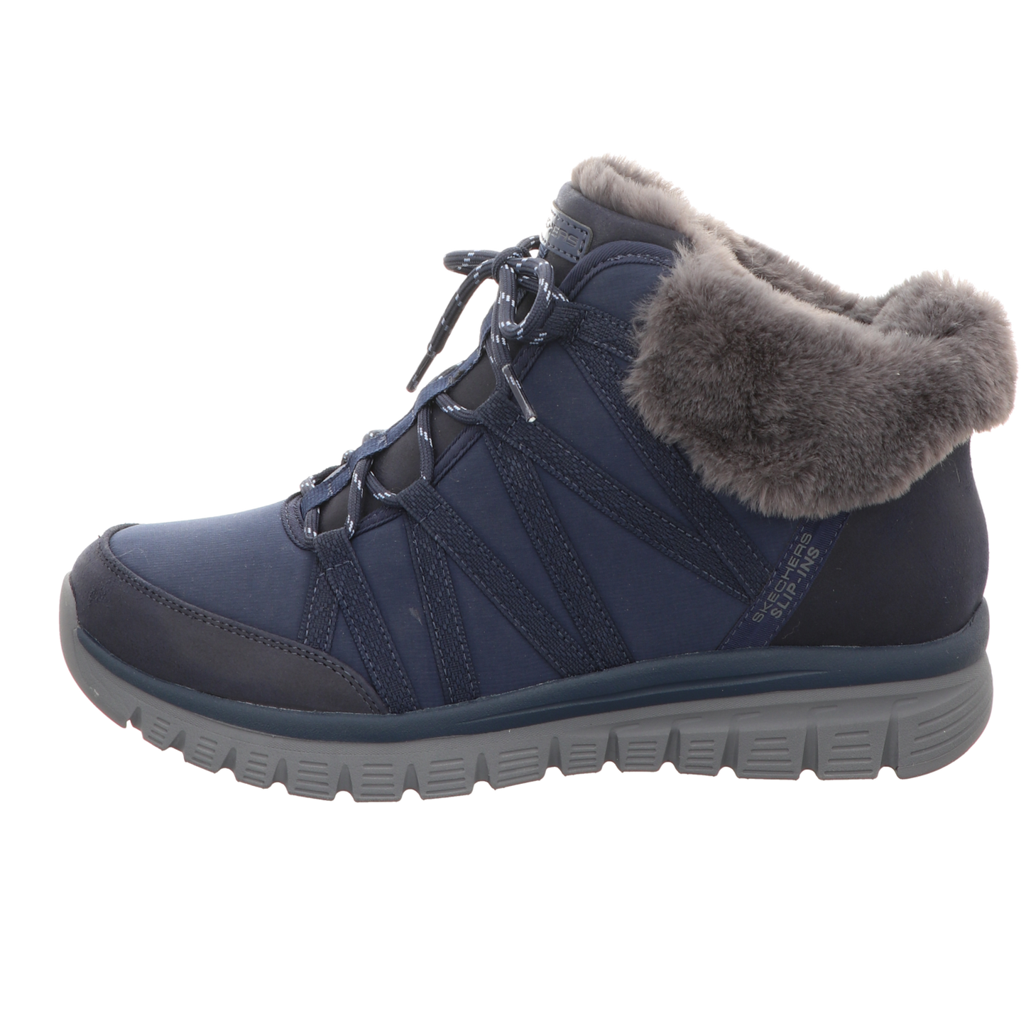 Skechers Damen Schnürstiefel Slip-Ins Graceful in blau