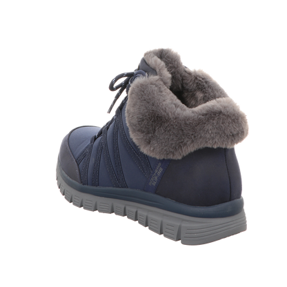 Skechers Damen Schnürstiefel Slip-Ins Graceful in blau