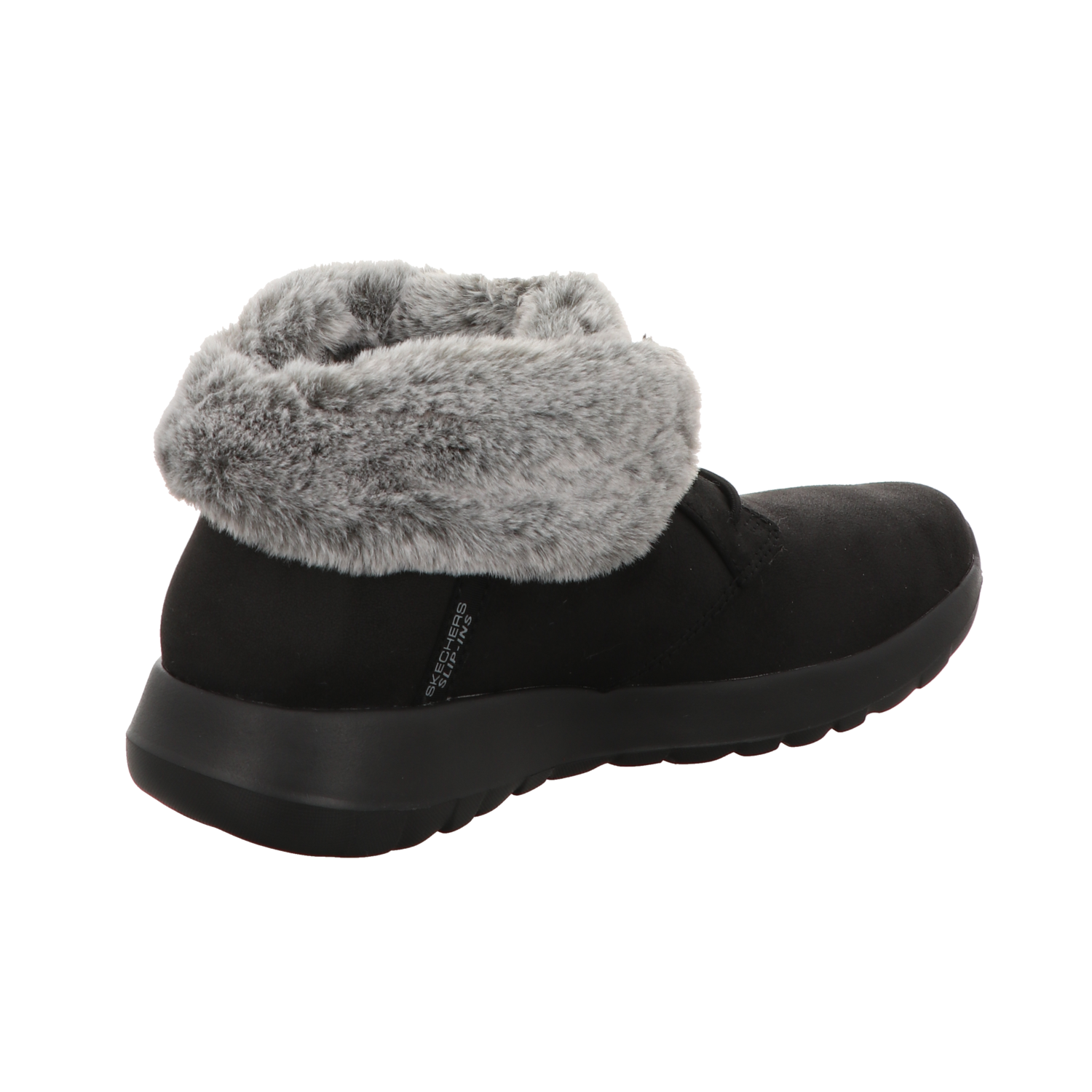 Skechers Damen Schnürstiefel Slip Ins On The Go Joy Cozy in schwarz