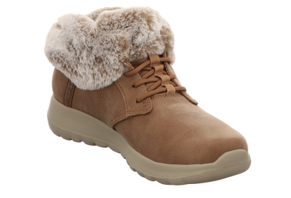 Skechers Damen Schnürstiefel Slip Ins On The Go Joy in braun
