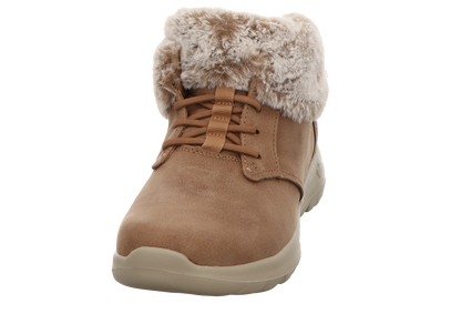 Skechers Damen Schnürstiefel Slip Ins On The Go Joy in braun