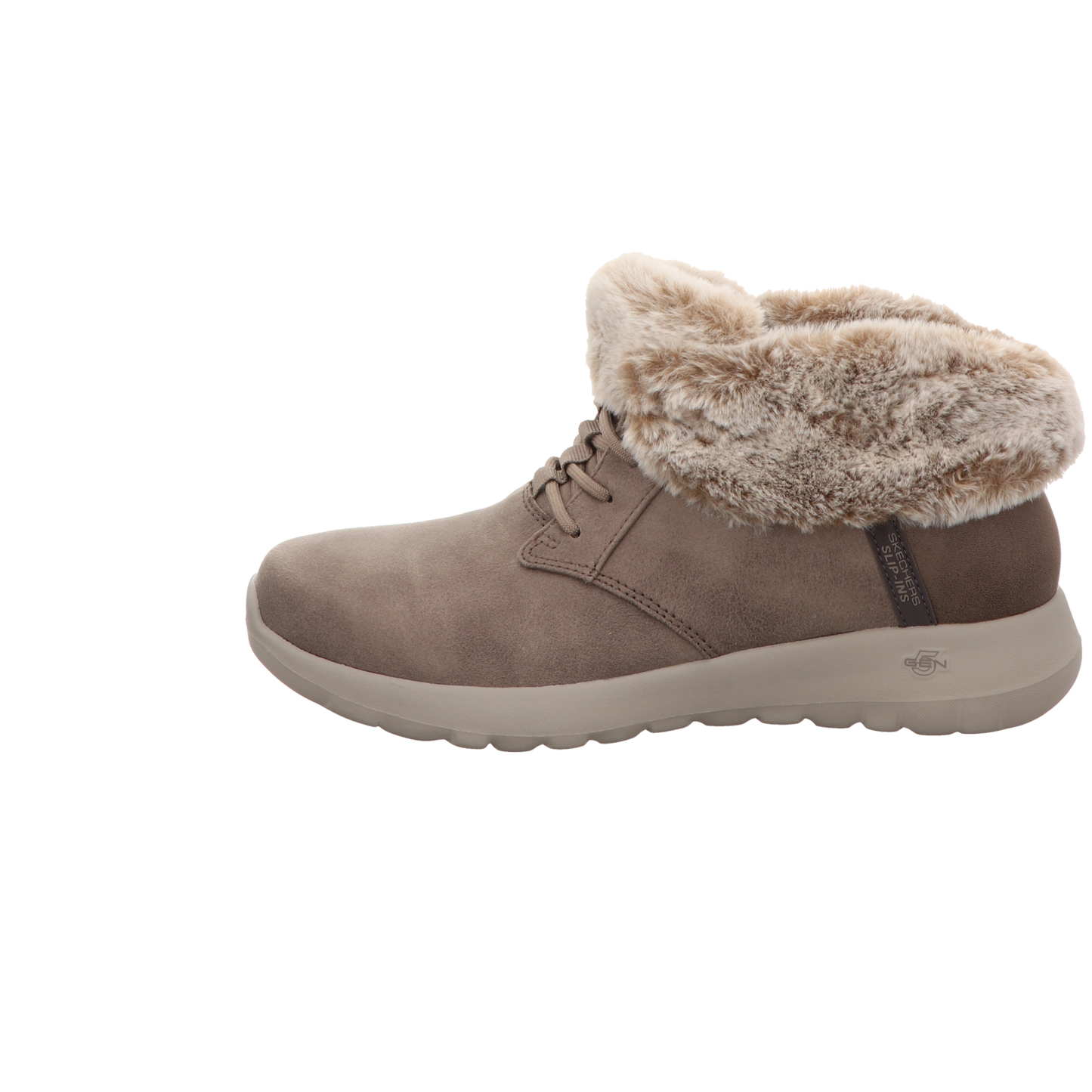 Skechers Damen Schnürstiefel Slip Ins On The Go Joy Cozy in braun