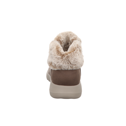 Skechers Damen Schnürstiefel Slip Ins On The Go Joy Cozy in braun