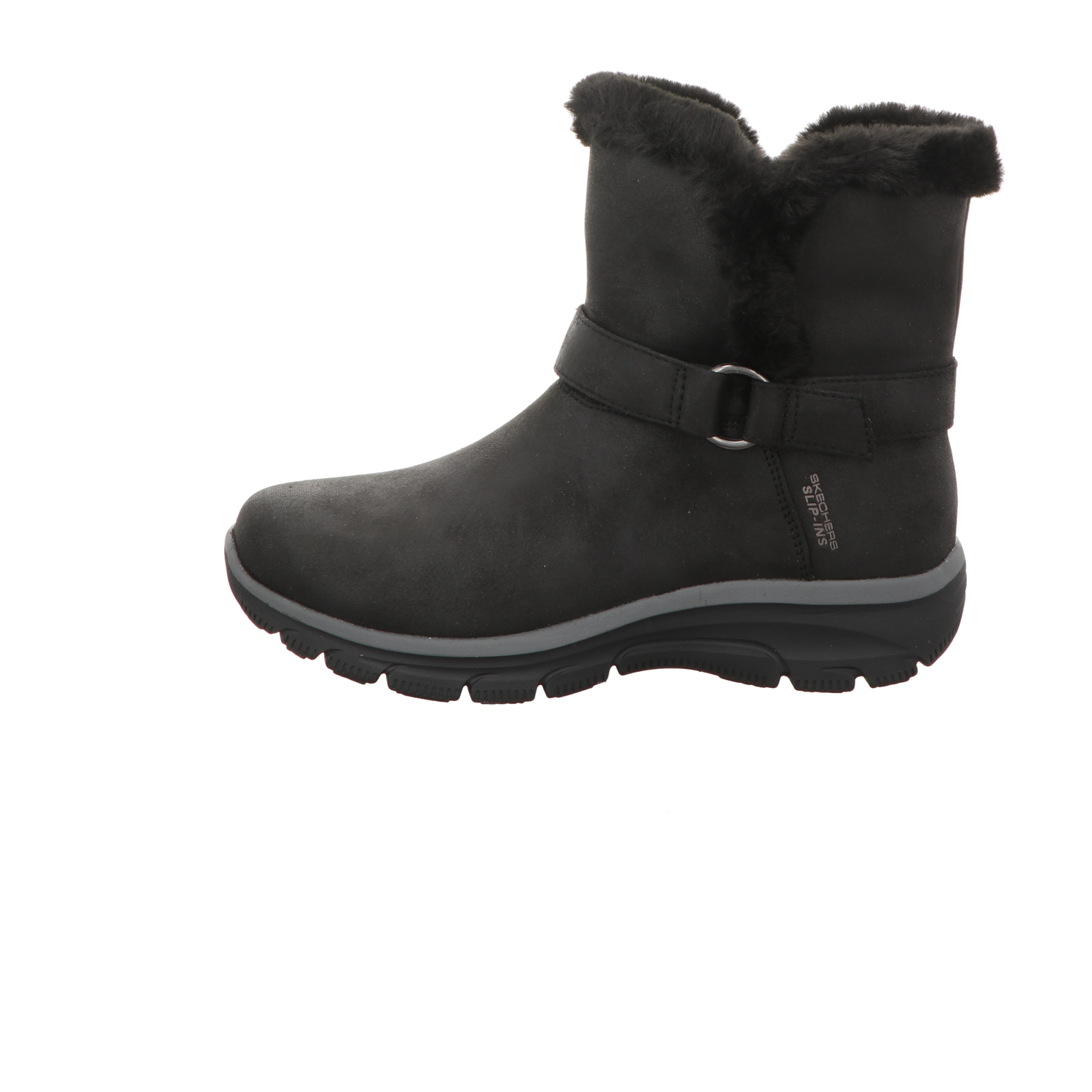 Skechers Damen Schaftstiefel Slip-Ins Easy Going in schwarz