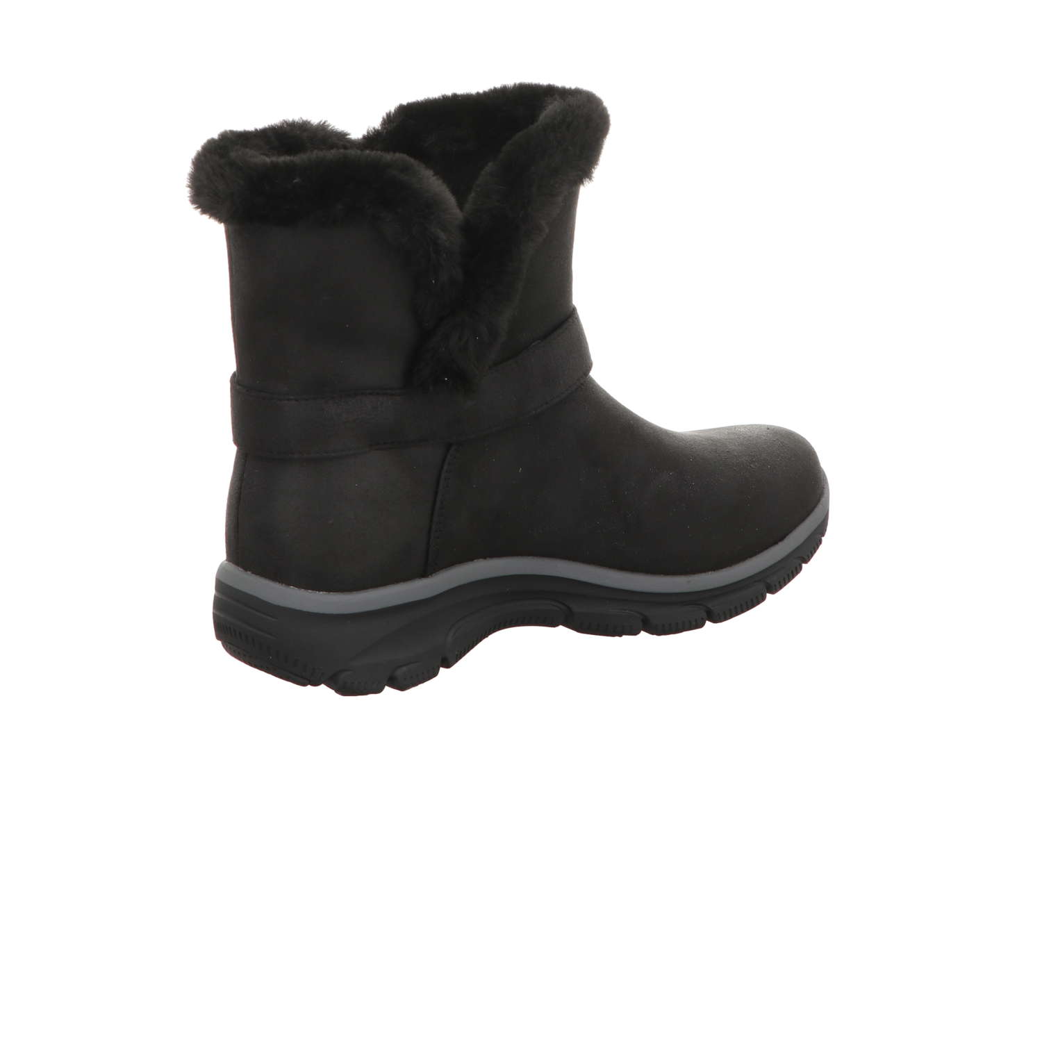 Skechers Damen Schaftstiefel Slip-Ins Easy Going in schwarz