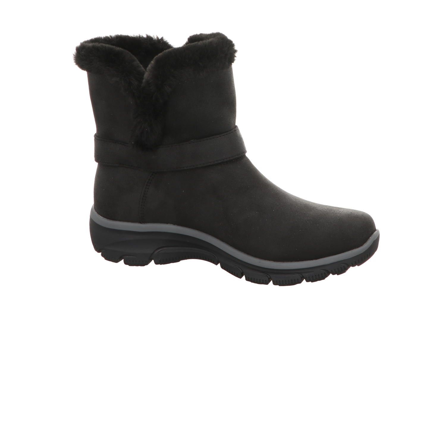 Skechers Damen Schaftstiefel Slip-Ins Easy Going in schwarz