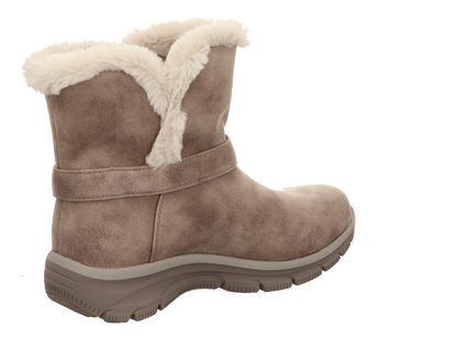 Skechers Damen Schnürstiefel Slip-Ins Easy Going in taupe