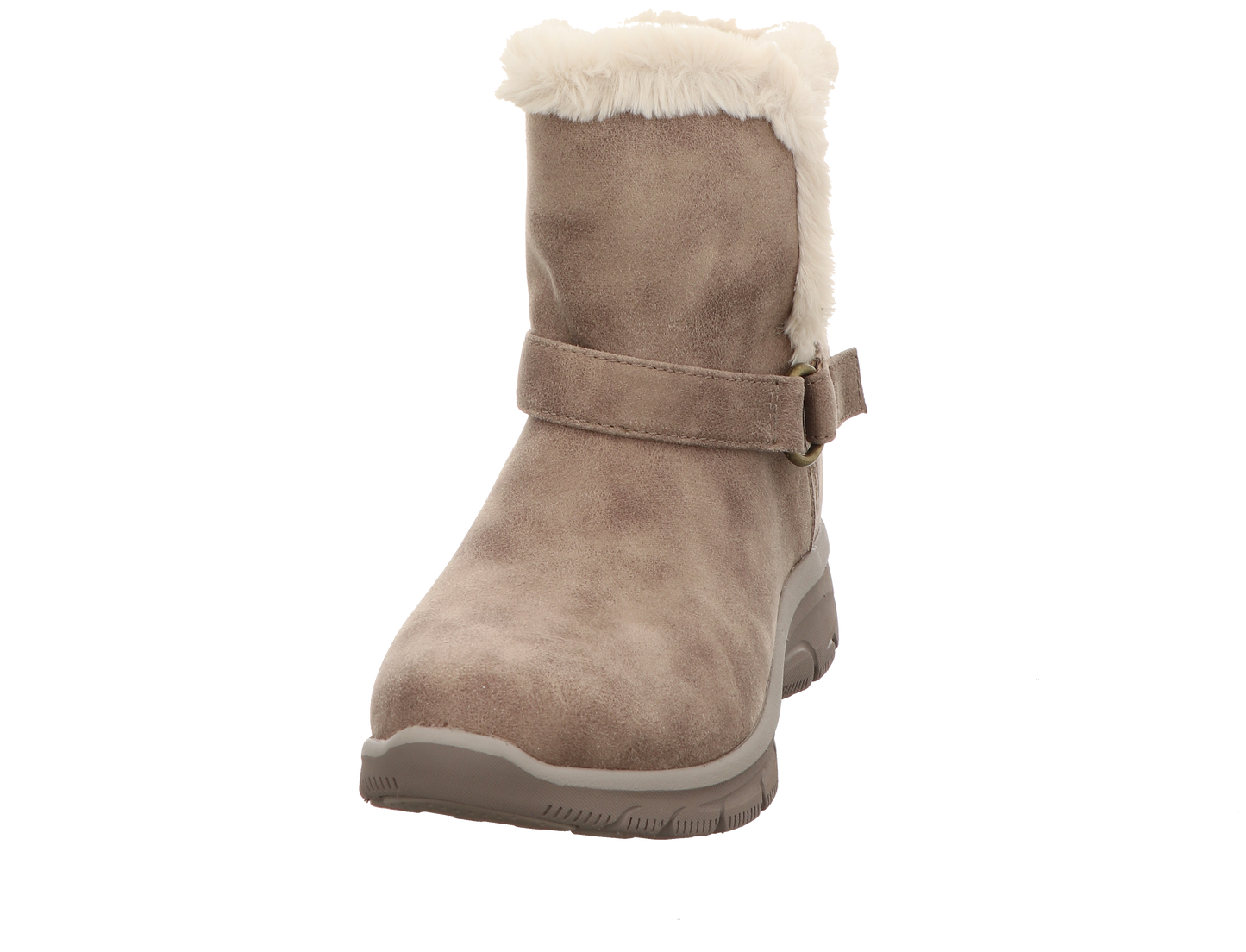 Skechers Damen Schnürstiefel Slip-Ins Easy Going in taupe