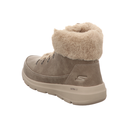 Skechers Damen Schnürstiefel Glacial Ultra in beige