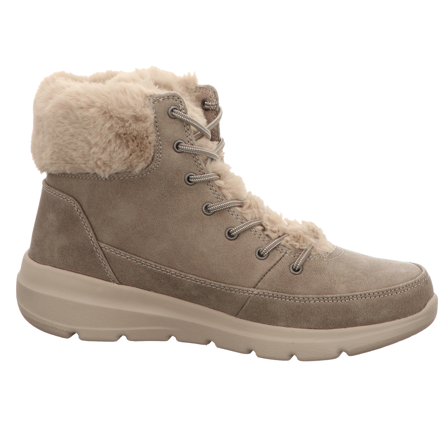 Skechers Damen Schnürstiefel Glacial Ultra in beige