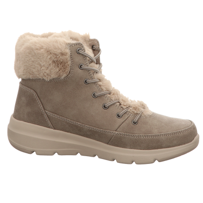 Skechers Damen Schnürstiefel Glacial Ultra in beige
