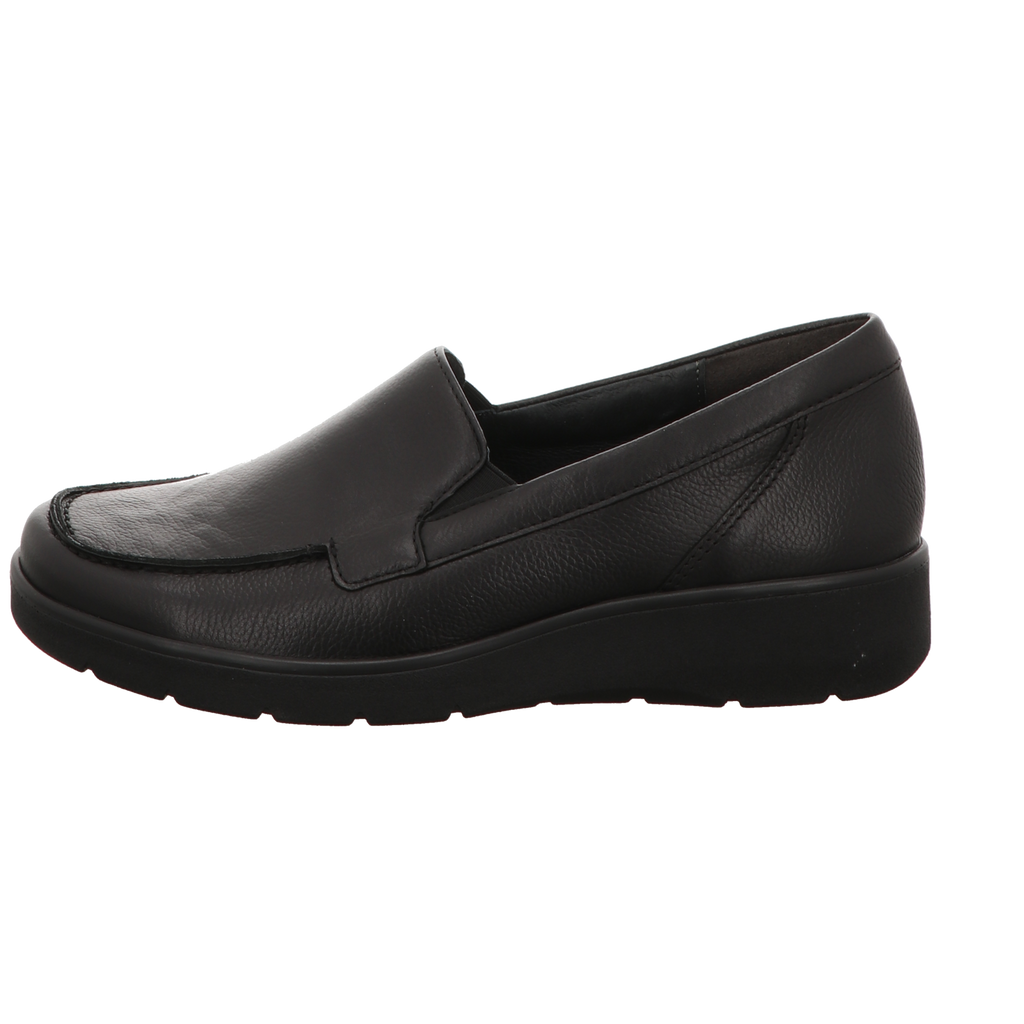 Semler Damen Slipper bequem Melanie in schwarz