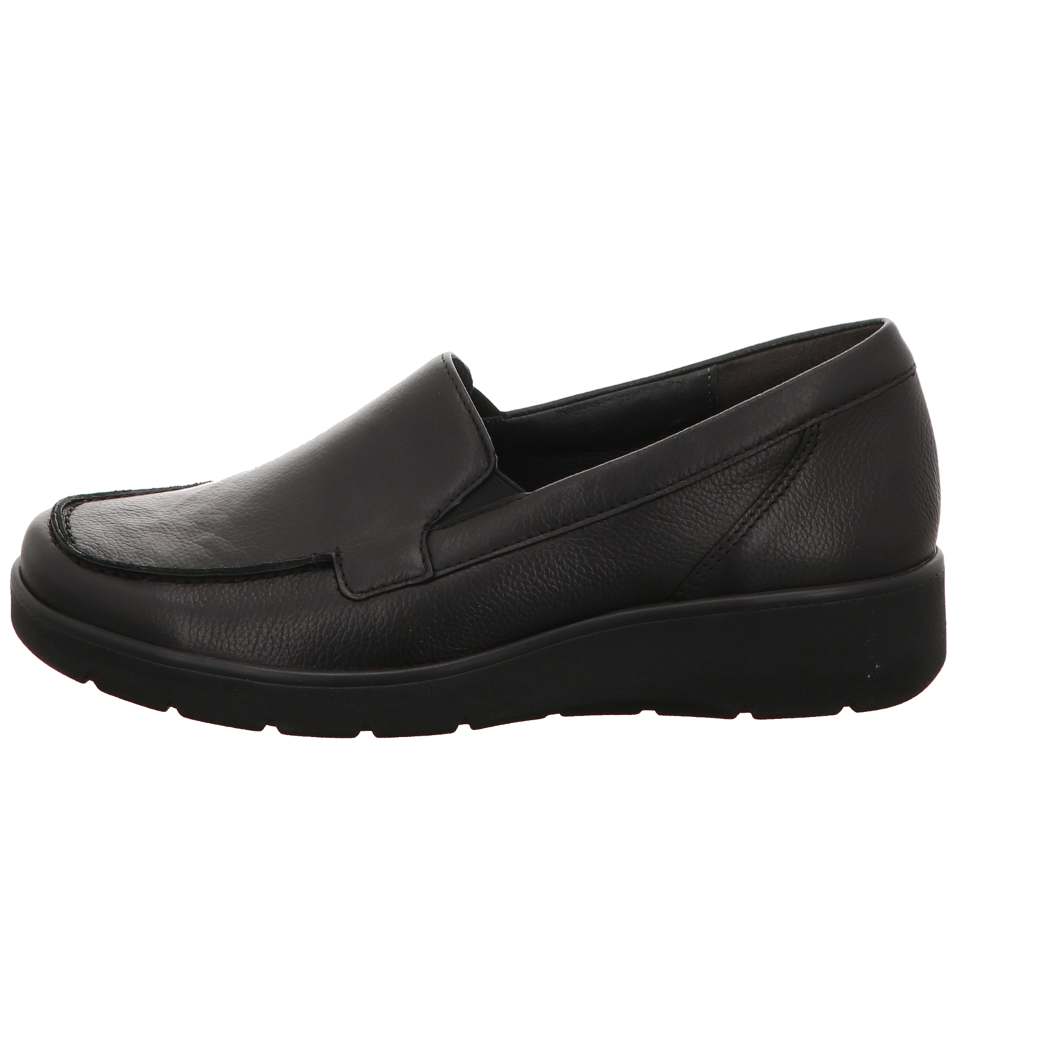 Semler Damen Slipper bequem Melanie in schwarz
