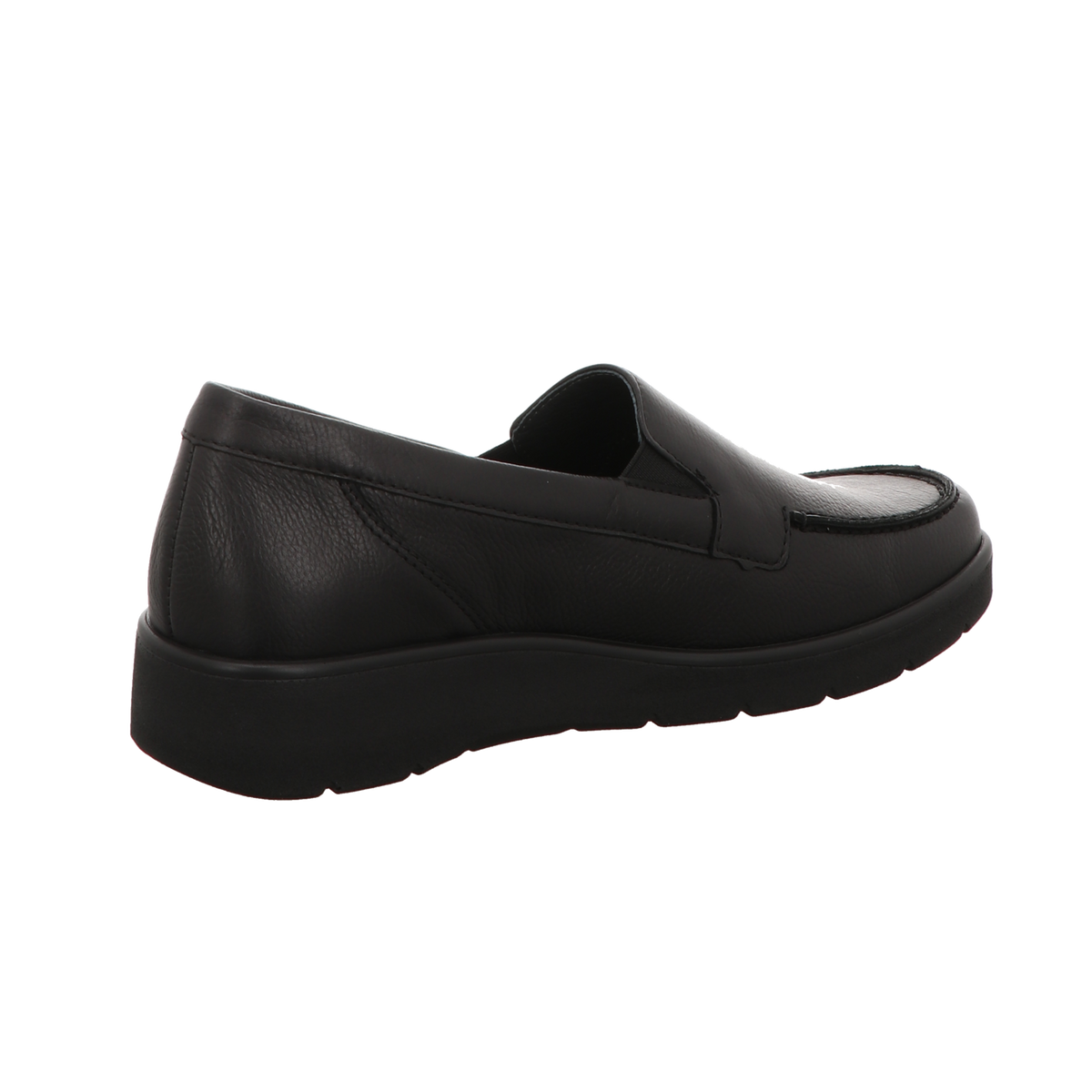 Semler Damen Slipper bequem Melanie in schwarz