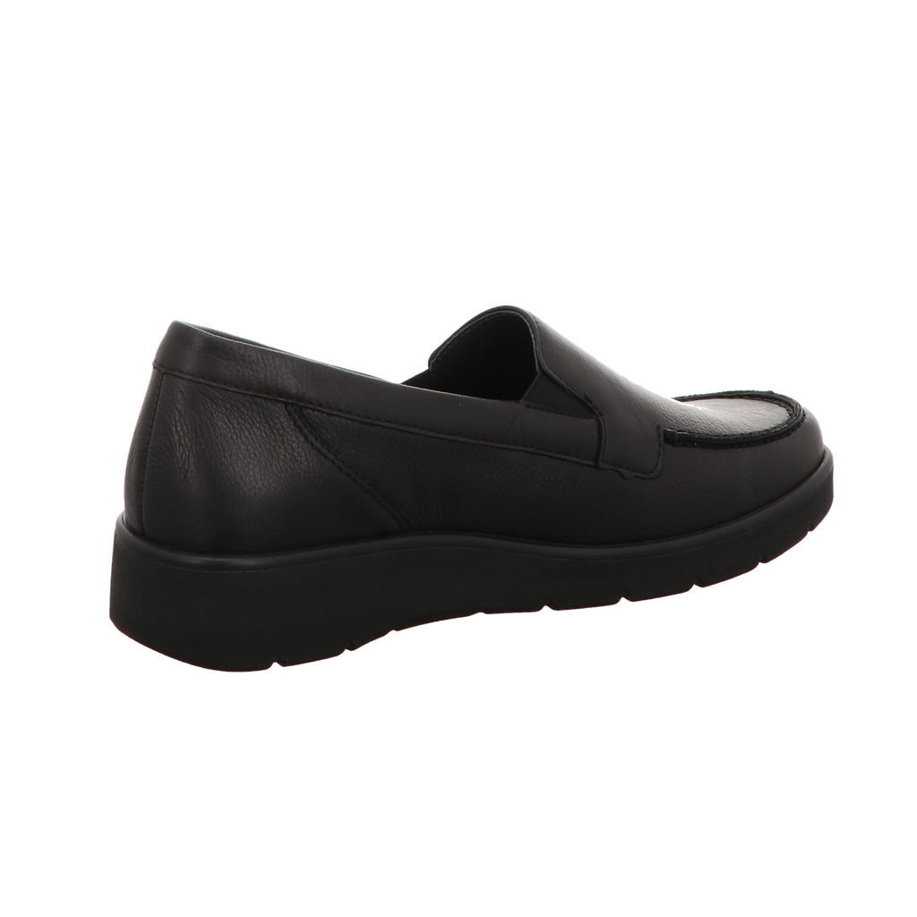 Semler Damen Slipper bequem Melanie in schwarz