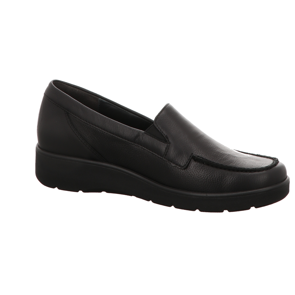 Semler Damen Slipper bequem Melanie in schwarz