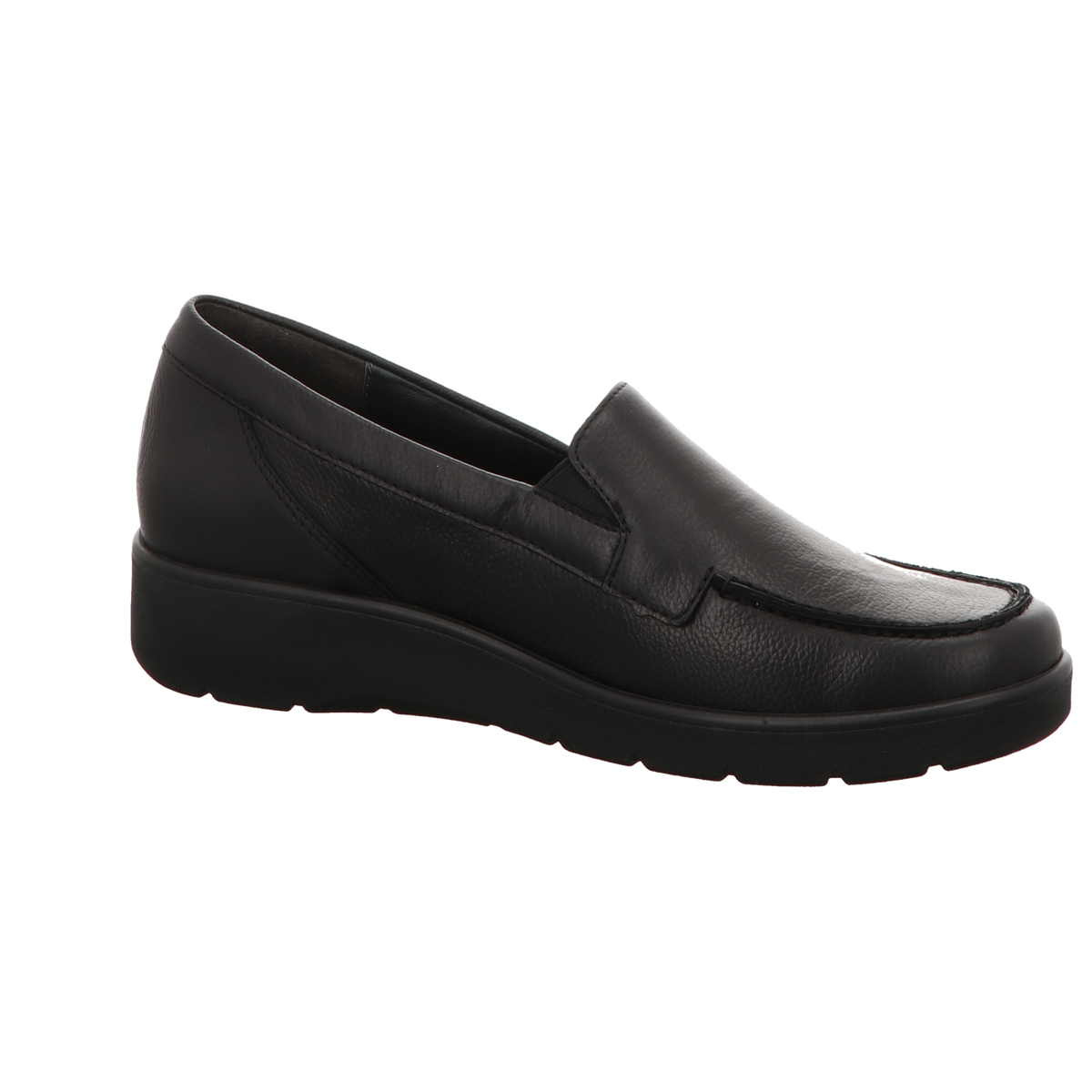 Semler Damen Slipper bequem Melanie in schwarz