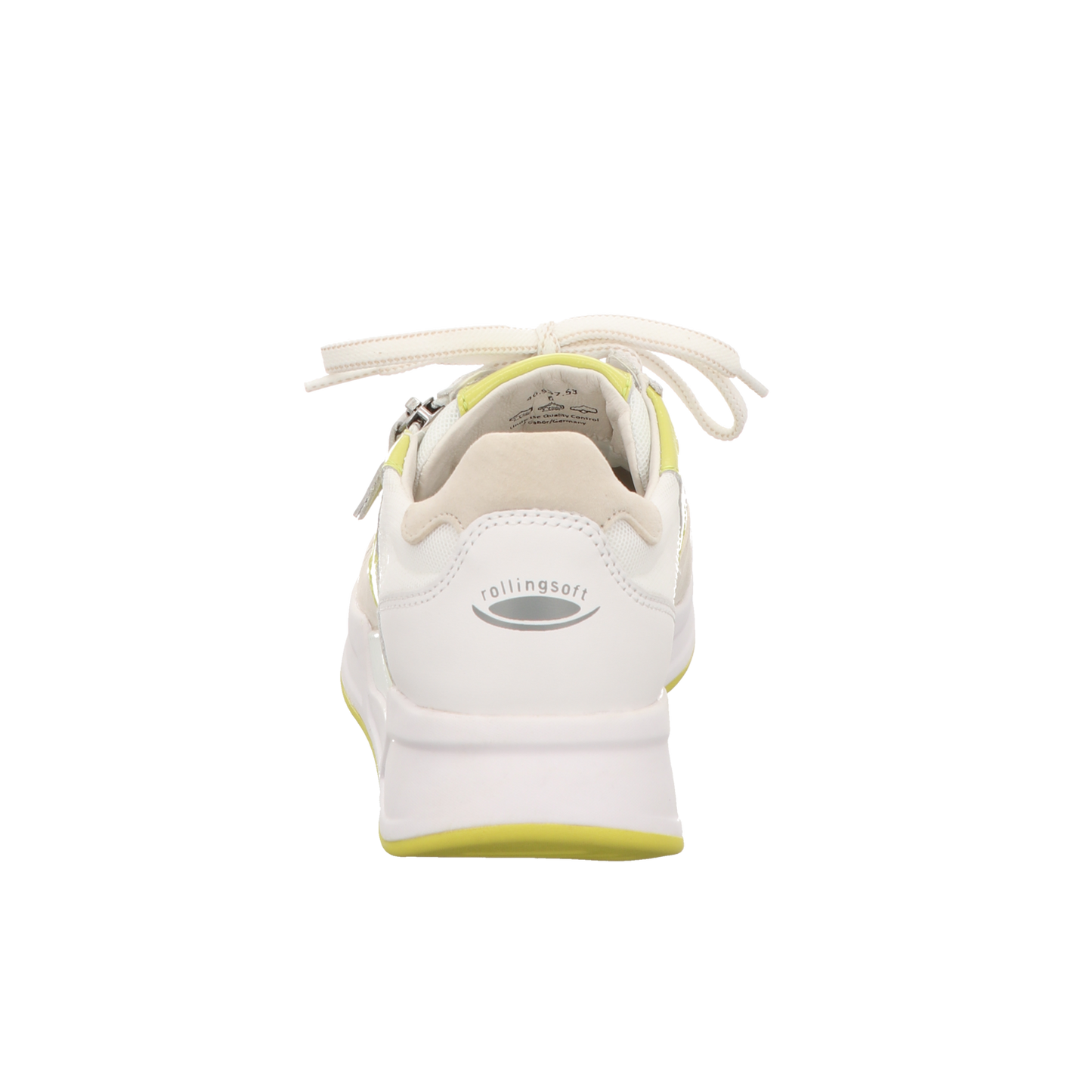 Gabor Damen Schnürschuh bequem  in weiss